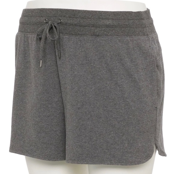 TEK GEAR Womens Mid Rise Essential Gear Shorts Size 3X Pockets New - Picture 2 of 7